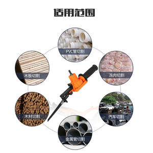 Adaptador de Sierra de Calar para Taladro Eléctrico, Cuchilla de Repuesto de 580 mm, Herramienta de Sierra para Trabajar la Madera con Batería - Product Image 4