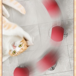 Intelligent Boredom Relieving Electric Cat Toy Pet Equipment Cat Boredom Relieving Teasing Toy Cat Voice Automatic Evasion <b>Ball</b> - Product Image 6