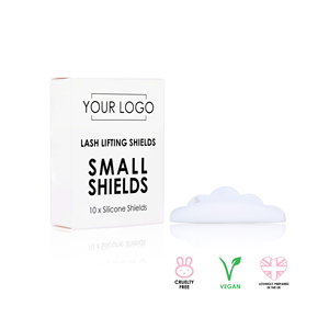 Productos de belleza globales, proveedor de calidad, almohadillas de silicona para Permanente de Pestañas, protectores para levantamiento de pestañas, pequeños (10 protectores por caja) - Product Image 1