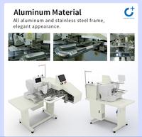 Machine à coudre plissée industrielle automatique haute efficacité C+ pour stores plissés non tissés, rideaux à plis français, certifiée CE 110/220V