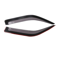 Bouclier abri protecteur accessoires extérieurs matériau acrylique voiture pare-pluie pour Toyota HIACE 2006-2018