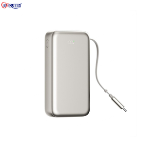 Batterie externe USB PD45W 20000 mAh, chargeur portable Powerbank 20000 mAh avec câble de charge rétractable pour téléphone portable - Product Image 1