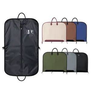 Low MOQ In Stock Printing LOGO Luxury Dustproof Suits Business Suit Jacket Garment Bags Bag Cover Clothes Dust Cover