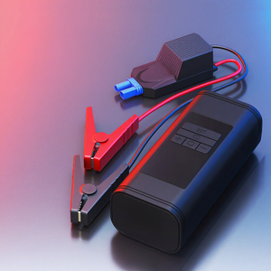 Arrancador de Emergencia para Coche 12V con Pantalla Digital, Corriente Máxima de 300A, Bomba de Aire 25L/min, Cable de 3M, Cilindro Único Q8, Cargador de Aire - Product Image 1