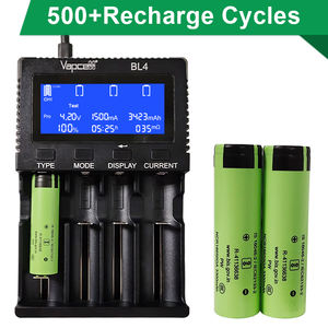 Haute capacité NCR18650GA 3500mAh 3.6V 10A cellule de batterie au lithium-ion cylindrique verte rechargeable 3.7V - Product Image 6