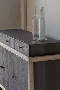 Meubles de salon <span class=keywords><strong>vintage</strong></span> simples scandinaves Chêne récupéré en bois massif Buffet Convient au salon - Product Image 4