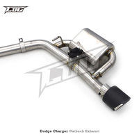Sistema de Escape Catback Boska con Válvula de Control para Dodge Charger 2012-2019, Acero Inoxidable de 1.5mm de Grosor, Silenciador Deportivo de Alto Rendimiento