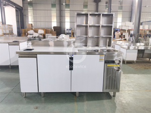 Comptoir de bar moderne pour crème glacée, bubble tea, jus et café - Product Image 5