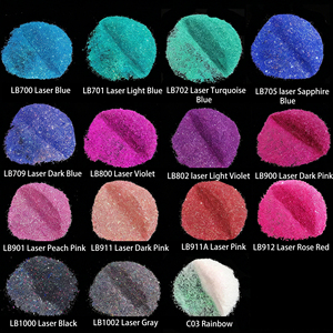 Cosmetic Grade PET Fine Glitter Powder Bulk Wholesale OEM Powder Glitter Shiny Loose Pigment for Eyeshadow Makeup - Product Image 5