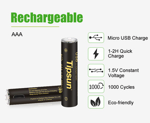 Usb 1.5v aaa batterie ricaricabili - Product Image 2