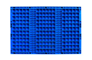 Tái Chế Nhựa Ngăn Lưu Trữ Số Lượng Lớn Thùng Hộp Thùng Gấp Lên Hộp Nhựa Với Nắp Đóng Mở Thùng - Product Image 6