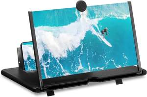 Lupa DE PANTALLA DE TELÉFONO MÓVIL 3D de alta definición, soporte de teléfono de escritorio de película, soporte de vídeo, amplificador, lupa de pantalla de teléfono de vídeo - Product Image 6