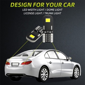 Produit le plus vendu de JiaChi sur la plate-forme <span class=keywords><strong>Amazon</strong></span> T10 Led Canbus Lights 2835Chips Series 2SMD Largeur Ampoules Lecture Lampe de coffre - Product Image 3