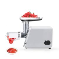 Hachoir à Saucisses Électrique Compact 450W avec 3 Lames, Fourniture Directe Usine pour Programmes de Distribution