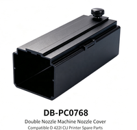 Cache-buse double pour machine DB-PC0768, compatible avec les pièces détachées d'imprimante CIJ D 422I