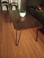 Pieds de table en forme d'épingles à cheveux pour console, table de couloir, entrée