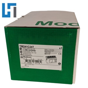 โมดูล PLC รุ่นใหม่ TM241C24T คอนโทรลเลอร์ M241 24 I/O ทรานซิสเตอร์ PNP คอนโทรลเลอร์แบบตั้งโปรแกรมได้ มีสินค้าในคลังสินค้า จัดส่งรวดเร็ว - Product Image 1