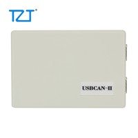 TZT-Módulo adaptador de USB a CAN, caja de prueba y análisis de bus CAN, compatible con ZLG para nueva energía