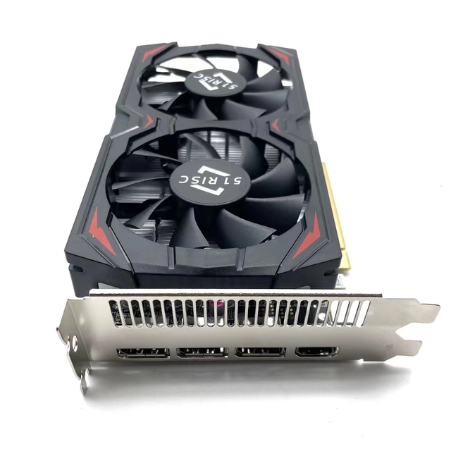 Hongyi RX 580 2048sp 8g GDDR5 256-Bit DIY Graphics Card 8gb DDR5 Memory PCI Fast Interface DirectX 12 for New Radeon GPU