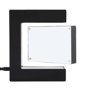 Marco de Fotos Magnético con Levitación LED, Decoración para Hogar, Oficina, Boda, Marco de Fotos con Corazón Rojo LED, Marco de Fotos con Levitación Magnética - Product Image 2