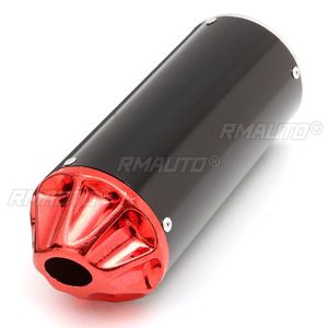 Sistema de tubo de escape para motocicleta CNC, silenciador Universal para HONDA XR50 CRF50 para Yamaha para Suzuki 110cc 125cc 140cc Pit Dirt Bike - Product Image 3