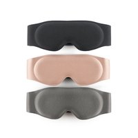 Máscara de Ojos 3D con Peso por Gravedad para Dormir, de Spandex Elástico, Alivia la Presión, con Logotipo Personalizado y Marca Privada, Venta al Por Mayor OEM