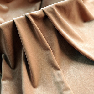 Tela de Terciopelo Coreana, Tela de Terciopelo Dorado, 100% Hilo de Poliéster, Peso Medio, de una Sola Cara, para Ropa, Juguetes y Textiles para el Hogar - Product Image 6