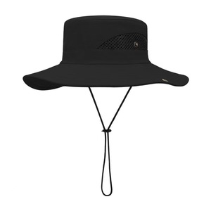 Sombrero de Pesca y Senderismo para Hombre, de Ala Ancha, Transpirable, con Protección Solar, Gorra Deportiva para Adultos - Product Image 3