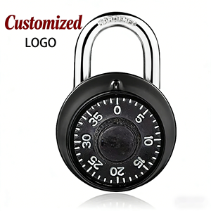 ANLI Vente chaude LOGO OEM <span class=keywords><strong>Cadenas</strong></span> à combinaison à disque rond <span class=keywords><strong>pour</strong></span> casiers <span class=keywords><strong>de</strong></span> gym et d'école - Product Image 3