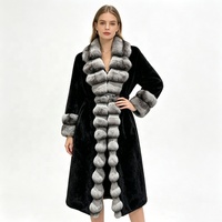 Manteau long en fausse fourrure Zeyu pour femme – Chaud et luxueux pour l'hiver, idéal pour le quotidien, les fêtes et les tenues décontractées – Manteaux en fausse fourrure écologiques pour femme