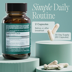 Integratori Alimentari Vegani Biologici all'Ingrosso, Formula Sinergica 3-in-1 di Probiotici e Prebiotici in Capsule per la Salute Intestinale - Product Image 6