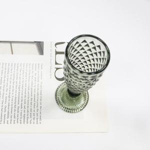 <span class=keywords><strong>Copa</strong></span> de vino en relieve Vintage de colores personalizados, <span class=keywords><strong>copa</strong></span> de vino gris y agua, <span class=keywords><strong>copa</strong></span> de cristal, <span class=keywords><strong>copa</strong></span> de vino de Color Copas De Cristal - Product Image 2