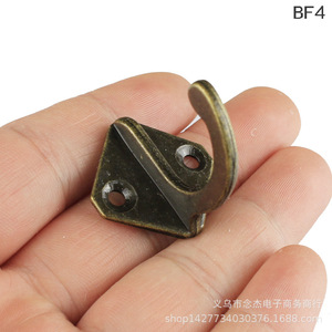 BF4 Clothes Hook 33x28mm Wall Mounted Vintage Rustic Anti Corrosion <b>Robe</b> Hook - Product Image 5
