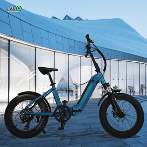 Vélo électrique pour femme LVCO, pneus larges de 20 pouces, vélo électrique pliable, vélo électrique de ville, vélo pliable, vélo électrique de route - Product Image 5