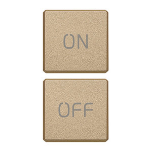 Rocker Switches On Off Satin Gold 3.5 X 6.5 X 1.5 For <b>Electrical</b> Devices - Product Image 1