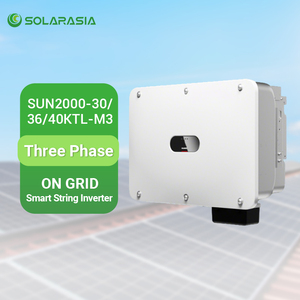 อินเวอร์เตอร์พลังงานแสงอาทิตย์ SUN2000-<span class=keywords><strong>30KTL</strong></span>-<span class=keywords><strong>M3</strong></span> ขนาด 30kw 36kw 40kw พร้อมระบบควบคุมอัจฉริยะ ไม่ต้องใช้ฟิวส์ ออกแบบสำหรับระบบออนกริด - Product Image 5