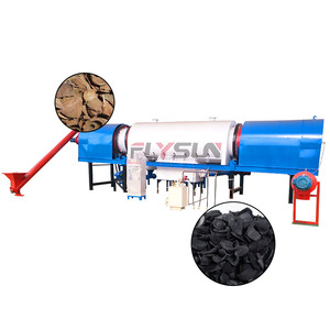 Đa chức năng liên tục than gỗ mùn cưa than quay Loại cacbon hóa lò - Product Image 1