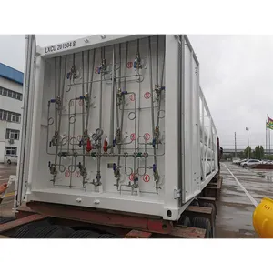 Sofistike teknoloji taşıma Cng gaz konteyner tüp Bundle Skid konteyner