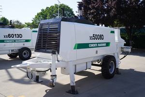 XS5008D pompa beton Mobile Tailer dengan kapasitas garam 0,5 m untuk jalan konstruksi - Product Image 6