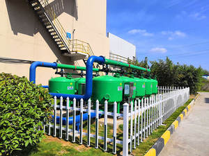 Filtre industriel/agricole pour eaux usées Filtre à sable à lit profond pour projets de restauration écologique de l'eau en milieu urbain - Product Image 3