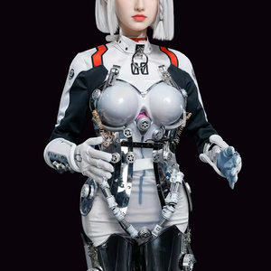 163 см, интеллектуальный электронный сервис, реалистичный сенсорный робот, обучающий умный пульт дистанционного управления с бесплатной доставкой - Product Image 3