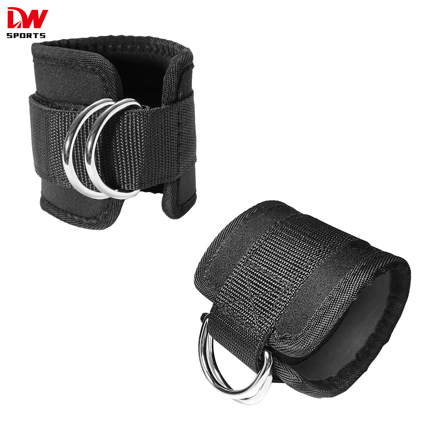 DW спортивные горячие продажи Тяжелая атлетика неопрена фитнес регулируемые спортивные лодыжки якорь ремни