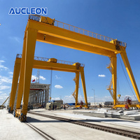 Nouvelle Conception Grue Portique à Double Poutre de Type Européen 5~80t pour Chantier de Préfabrication