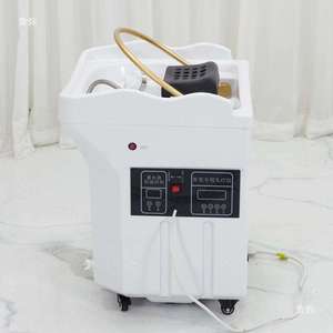 Lavacabezas de Salón con Terapia de Agua, Circulación de Agua y Vaporizador, Tanque de Almacenamiento de Agua de 60L - Product Image 2
