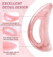 Outil de massage en résine pour drainage lymphatique Gua Sha – Grattoir anti-cellulite pour le visage et le corps, sculpture des tissus profonds et soulagement des grands muscles