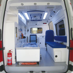 China Günstige Notfall Krankenwagen Fahrzeug Krankenhaus Behinderung Transfer Fahrzeug Krankenwagen zum Verkauf - Product Image 6