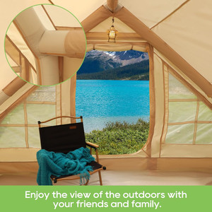 6.3 camping extérieur de famille <span class=keywords><strong>gonflable</strong></span> automatique de <span class=keywords><strong>tente</strong></span> d'air pour 2-4 personnes - Product Image 4
