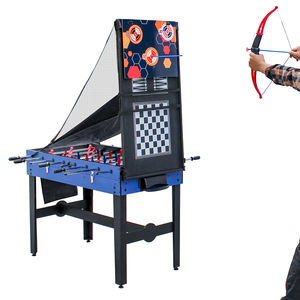 <span class=keywords><strong>Table</strong></span> de jeu à domicile pour enfants avec piscine <span class=keywords><strong>multi</strong></span>-<span class=keywords><strong>jeux</strong></span> Football Air Hockey Tennis en matériau MDF durable - Product Image 6