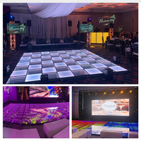 Piste de danse interactive Xlighting LED avec sol lumineux et contrôleur DJ Pioneer pour l'éclairage de scène