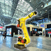 Bras de robot CNC Fanuc entièrement intelligent à entraînement électrique IP65, robots articulés industriels pour le traitement des métaux avec garantie de 2 ans, 1 kW 220V